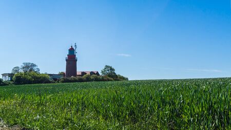 lighthouse in Bastorf, germany - lighthouse Bukの写真素材