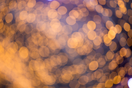 Lights blurred bokeh backgroundの写真素材
