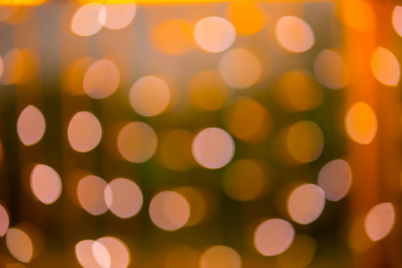 Lights blurred bokeh backgroundの写真素材