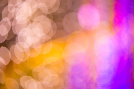 Lights blurred bokeh backgroundの写真素材