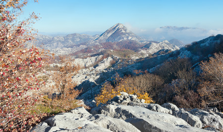 Autumn in the mountains. Montenegroの写真素材