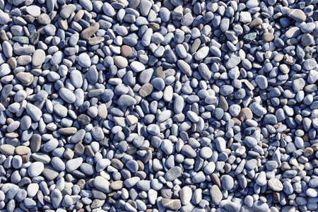 Gray pebbles beach, backgroundの写真素材