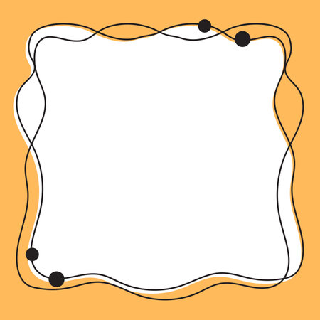 Frame memo with colorful for element, note and postのイラスト素材