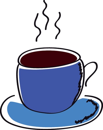 Cup of coffe  のイラスト素材