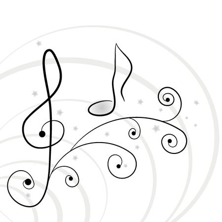 Music background のイラスト素材