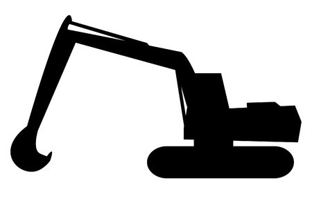 Excavatorのイラスト素材