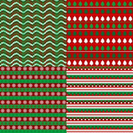 Set of Christmas backgroundsのイラスト素材