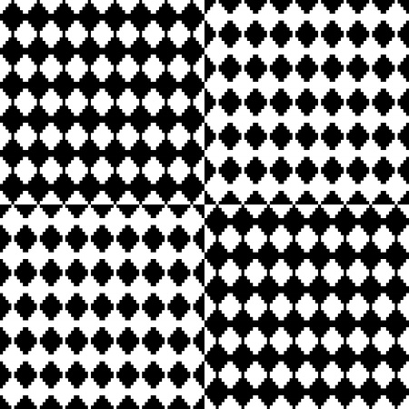 Black and white geometric background