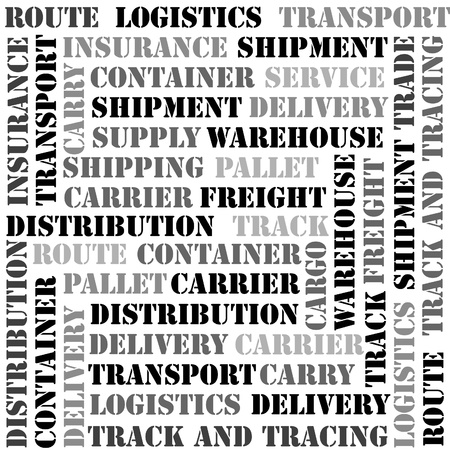 Typography with working areasのイラスト素材