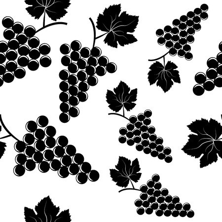Background with grapesのイラスト素材