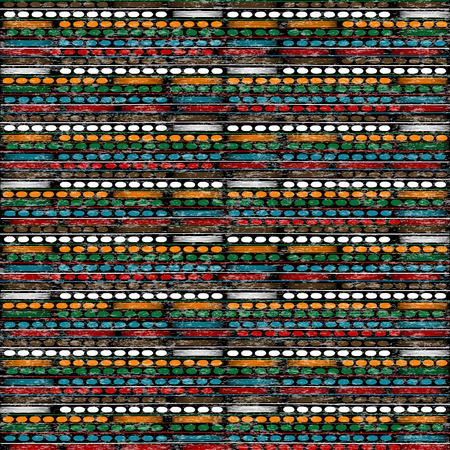 Grunge ethnic background with African motifs