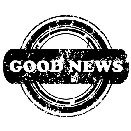 Good news stampのイラスト素材