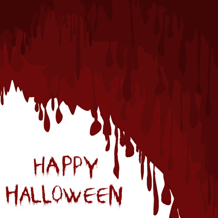 Bloody Halloween illustrationのイラスト素材