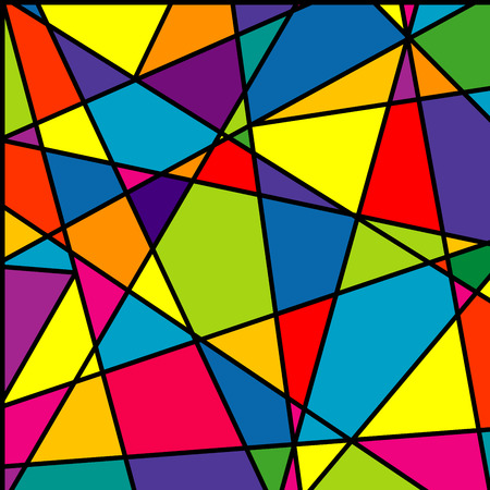 Colorful mosaicのイラスト素材