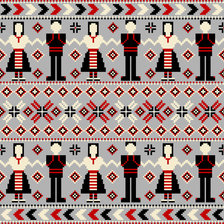 Decorative background with traditional ornament
