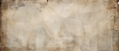 Old paper background with space for text or image. Vintage style.の素材