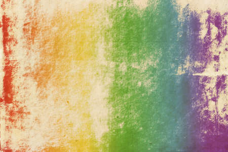 Old paper texture with rainbow gradientの写真素材