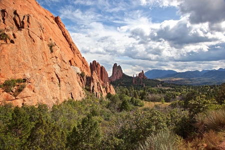 Garden of the Gods, Colorado Springs, Coloradoの写真素材