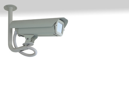 Security, CCTV camera in roomの写真素材