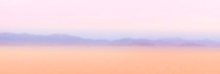 Abstract background sunset concept; Dramatic sunset panorama with twilight color sky and cloudsの写真素材