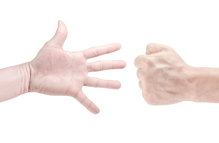 game of handの写真素材