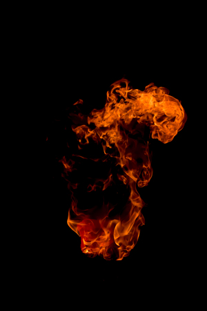 fire backgroundの写真素材