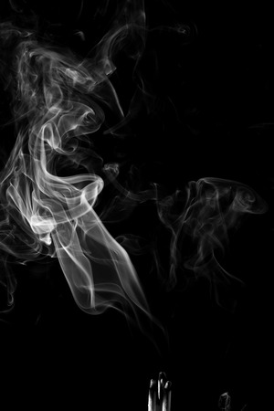 white smokeの写真素材