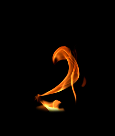 burningの写真素材