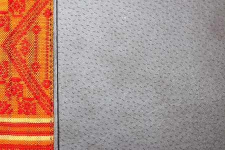 Old style thai silk weaveの写真素材