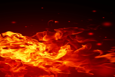 Fire flames background