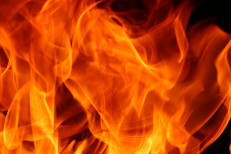 blaze fire flame texture backgroundの写真素材