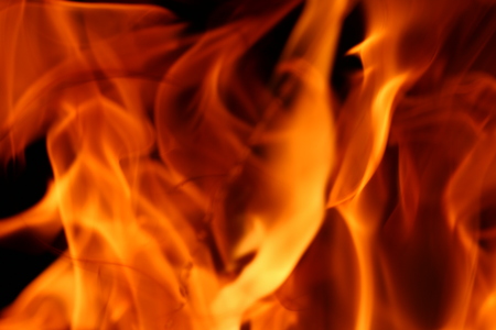 blaze fire flame texture backgroundの写真素材