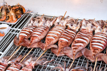 grilled squid