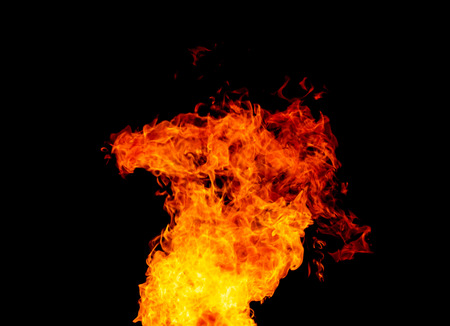 Fire flames background