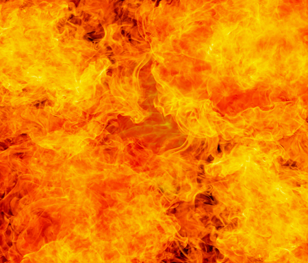 Fire flames backgroundの写真素材