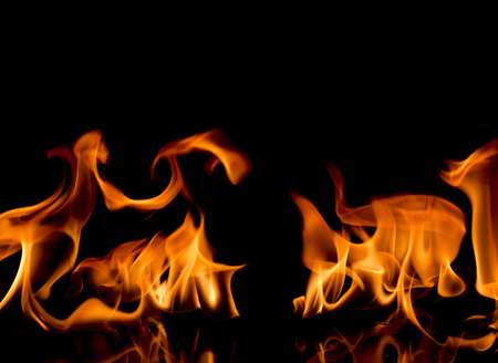 fire flames backgroundの写真素材