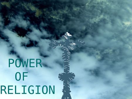power of religionの写真素材