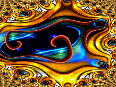 magical ornament designの写真素材