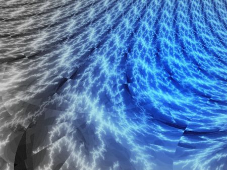 Sea wave illustrationの写真素材