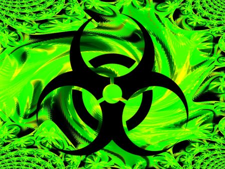 Design biohazardの写真素材