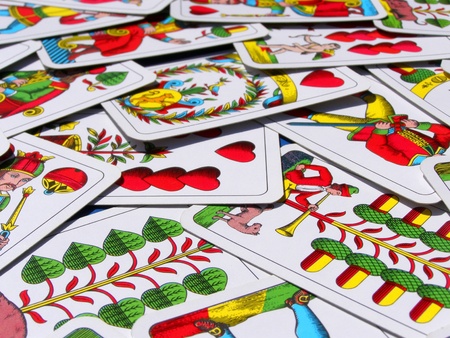 playing cardsのeditorial素材