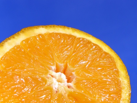 orange and skyの写真素材