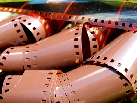 camera filmの写真素材