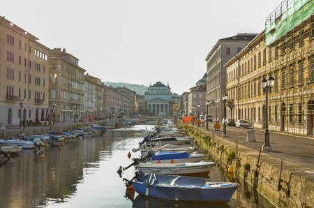 Trieste canalのeditorial素材