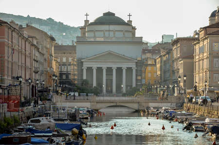Trieste canalのeditorial素材