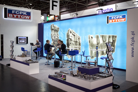 D?sseldorf exhibition K FCPK Extruder in Germany on the exhibition K  .  The fair is the biggest worldwide with regard to plastic products, plastics, housing, tooling, extruders and packaging products. FCPK BYTOW to safe the worldの写真素材