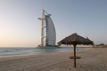 Burj Al Arab Hotel, Dubai, UAEのeditorial素材