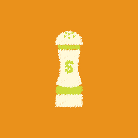flat vector icon design collection salt shakerのイラスト素材