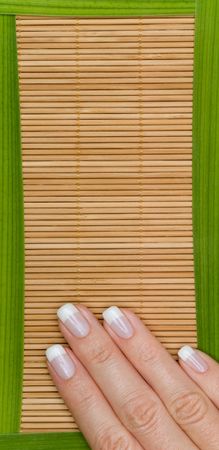 Manicure (flyer Din Lang, 6-pages, 100x210mm)の写真素材