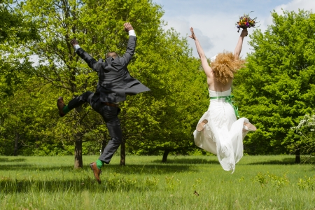 bride and groomの写真素材